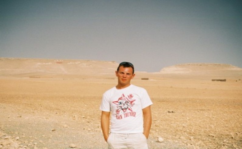 Вот так выглядит турист в Сахаре