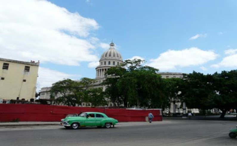 Гавана, вид на Капитолий