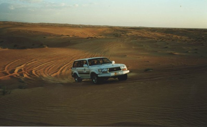 экстрим на джипах по пустыне