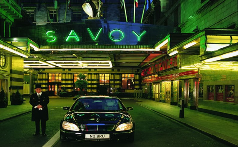 Отель Savoy в Лондоне, здесь жил Клод Моне